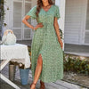 Sommerkleid mit Schlitz - BeautyCrush