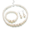 3er-Schmuckset aus Perlen - BeautyCrush