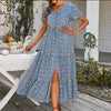 Sommerkleid mit Schlitz - BeautyCrush