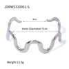 Armband in Wellenform