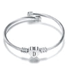 Armband mit 26 auswählbaren Buchstaben, ideal für Paare - BeautyCrush