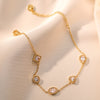 edles Armband mit Steinchen