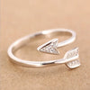 verstellbarer Ring "Pfeil" aus 925 Sterlingsilber